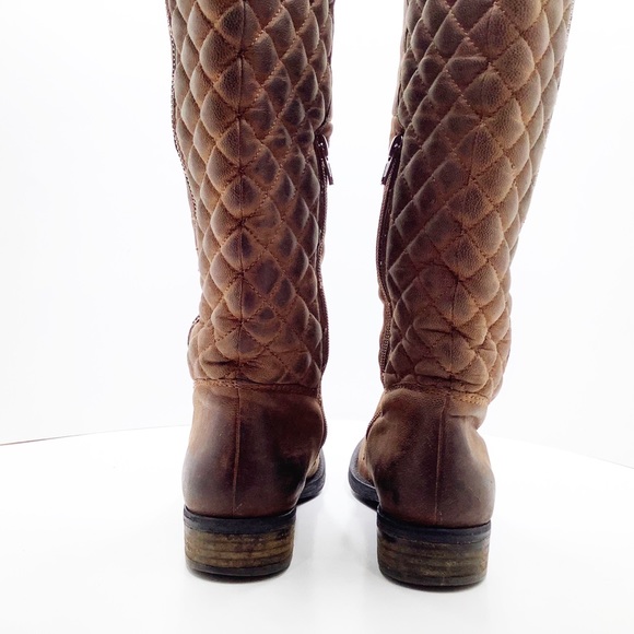 {STEVE MADDEN} Northside Quilted Riding Boots - Picture 12 of 16